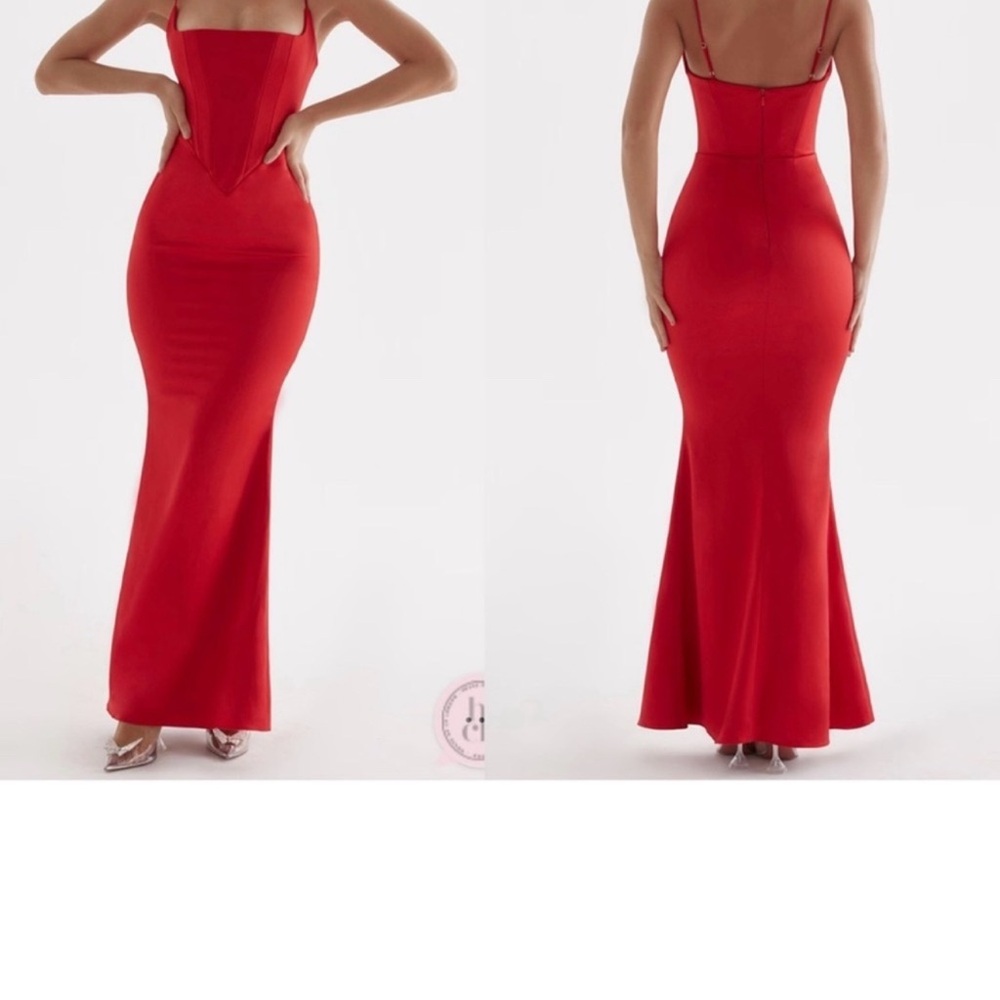 House of CB Striking Red Maxi Dress